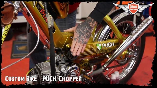 PUCH Chopper 50ccm im Bonanzaradstyle - Moped Garage TV 2021 - Custom Bike смотреть онлайн