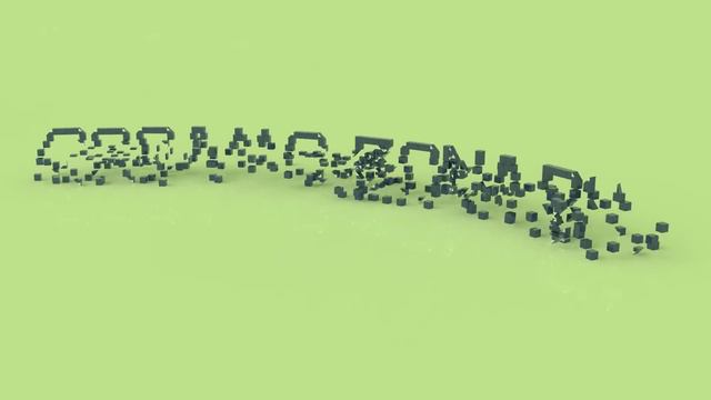Трансформирующийся текст в 3ds max 2012 / 3d text effects смотреть онлайн