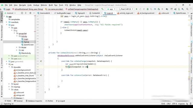 [Part 4] Implement login functionality using firebase realtime database in Android | Game App Studi смотреть онлайн