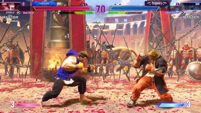 SF6 🔥 Duel Kevin (Luke) vs Chris Tatarian (Ken) | Street Fighter 6 Ranked Replay смотреть онлайн
