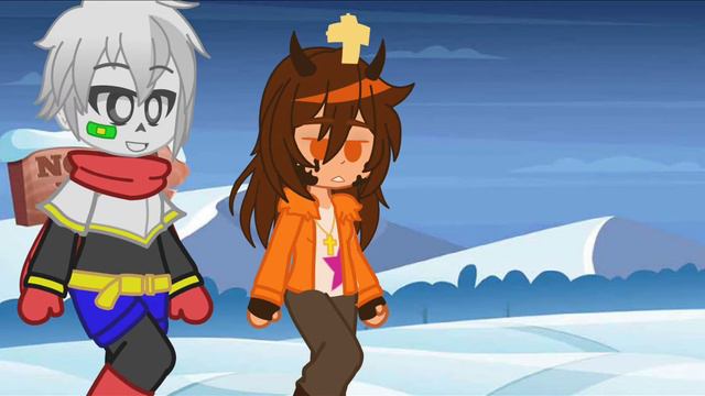 Моё знакомство со скелетами из игры андертейл. Не судите меня так строго😅 смотреть онлайн