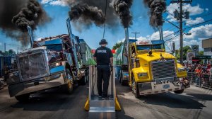 Драг рейсинг на грузовиках Trucks Drag Racing