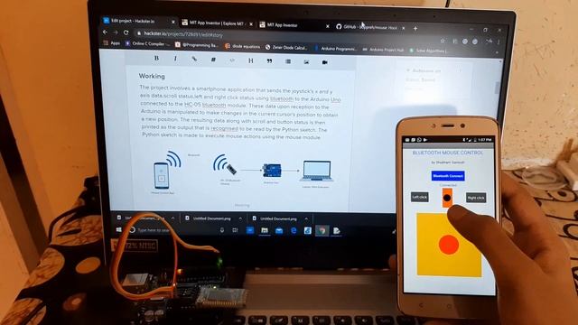 Smartphone Controlled Mouse смотреть онлайн