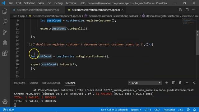 Setup & Tear-down in Angular 8 unit testing смотреть онлайн