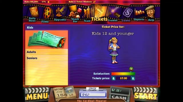 Cinema Tycoon 2 Movie Mania Walkthrough Part 6 Screen Issues смотреть онлайн