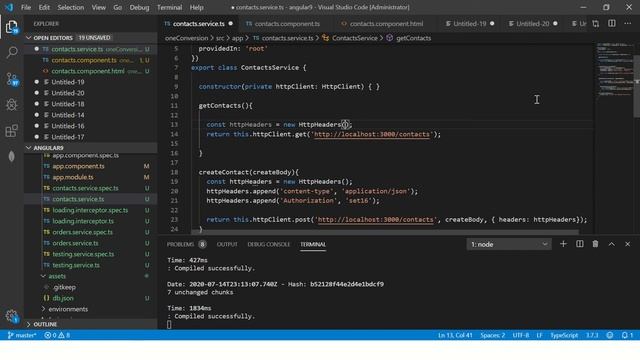 Angular 9 Tutorial For Beginners #64- HTTP Headers смотреть онлайн