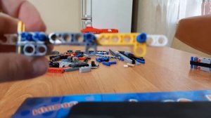 как сделать лего техник пистолет с магазином!(1 часть)