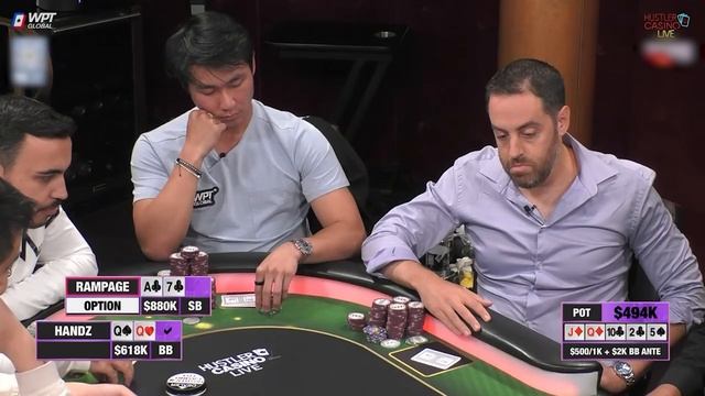 IS THIS The BIGGEST BLUFF In Poker TV History?! | Rampage Poker Vlog смотреть онлайн