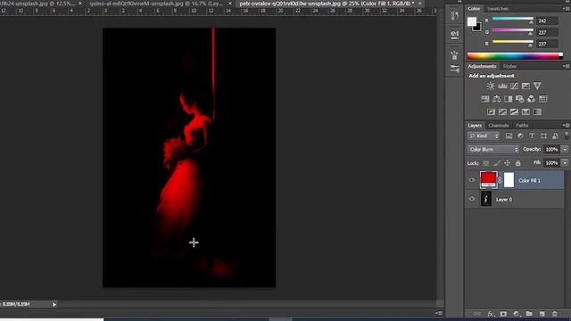 Linear Burn Blending Mode in Photoshop | Photoshop tutorials for beginners in hindi смотреть онлайн