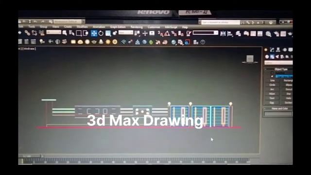 3d View of Compound Wall. #3dmax #autocad #3dmax смотреть онлайн