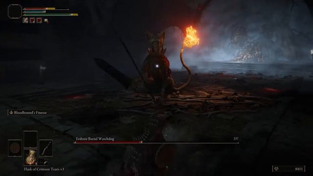 Edtree Burial Watchdog Boss Fight (First Try) | Elden Ring смотреть онлайн