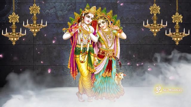 Shri Radha Gayatri Mantra 108 Times | Devi Radha Gayathri Mantra | Sri Radha Rani Gayatri Mantra смотреть онлайн