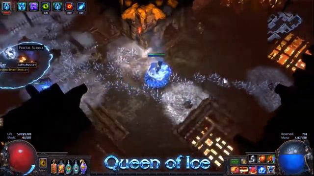 Queen of Ice Freezing Pulse ColdPoet's Tier 16 Phoenix [3.4] смотреть онлайн