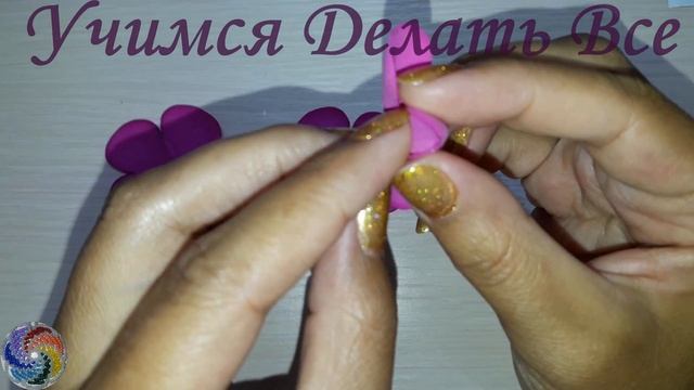 ?Цветочек из фоамирана/Flower of foamiran смотреть онлайн