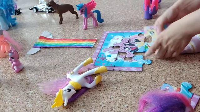 Пони - поняшки. Игры в игрушки / Pony. Toy Games #Video смотреть онлайн