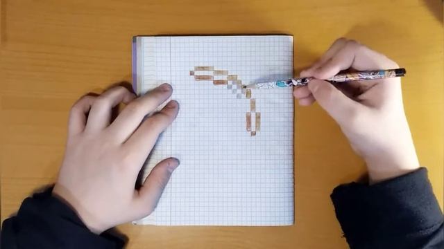 Рисуем лук из майнкрафта, урок 21. Draw a bow from minecraft #21. смотреть онлайн