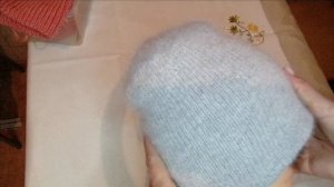 Шапка из пуха норки...