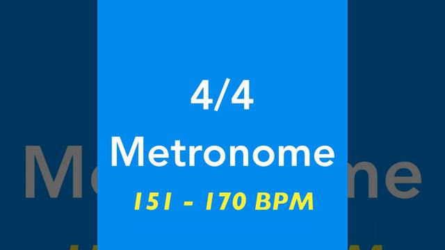 152 BPM Metronome | 4/4 смотреть онлайн
