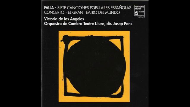 Manuel de Falla : Concerto for harpsichord, flute, oboe, clarinet, violin and cello (1923-26) смотреть онлайн