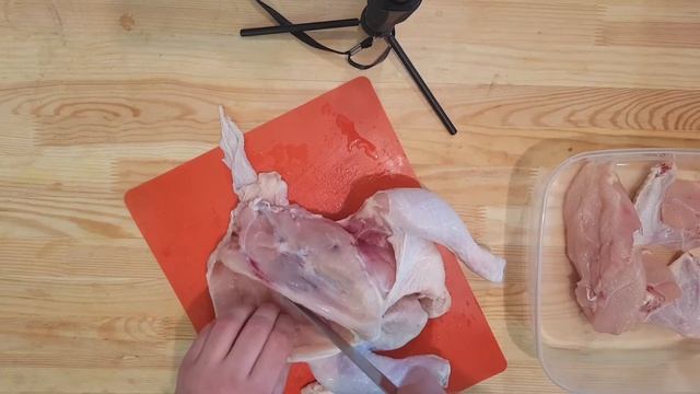 Как просто разделать курицу смотреть онлайн