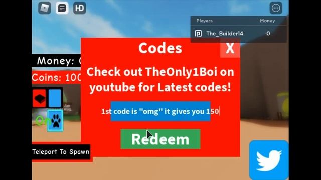 Roblox | Homeless Simulator Codes Update 2 | TheOnly1Boi смотреть онлайн