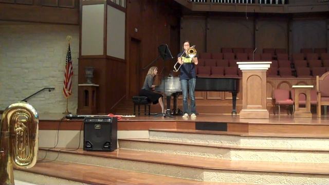 2012 Plano West Trombone Choir "Concerto, Movement 1, Nicolai Rimsky-Korsakov" смотреть онлайн