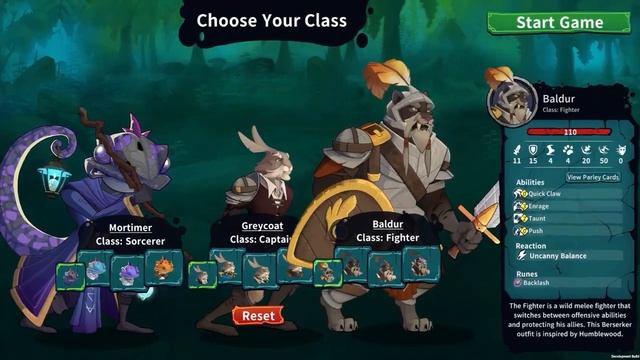 Untamed Tactics - Official Humblewood DLC Trailer смотреть онлайн