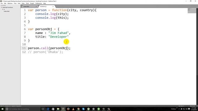 JavaScript: Functions -2.4 (call and apply invocation) - Bangla Tutorial смотреть онлайн