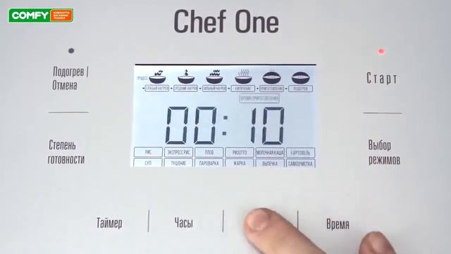 Видеодемонстрация мультиварки STADLER FORM Chef One 3L SFC 929 SS White от Comfy смотреть онлайн