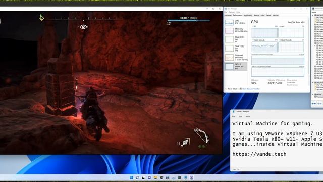 Horizon Zero Dawn: vSphere + Horizon+Tesla K80 to play-25 (MSI Afterburner causes FPS to drop 5) смотреть онлайн