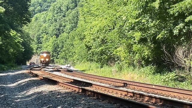 CSX ES44AH #844 | Sinks Kentucky Railfanning смотреть онлайн