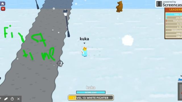 Snowfight.io another great game. смотреть онлайн