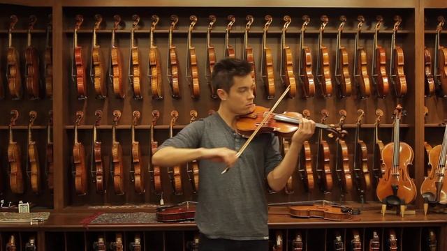 E. Reinhold Schmidt, Markneukirchen circa 1920, Guarneri model Violin Demonstration смотреть онлайн
