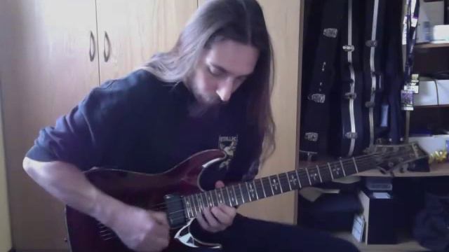 Schecter Hellraiser C-1 - Shred Test by Luca Bonometti (Folkstone / Disagio) смотреть онлайн