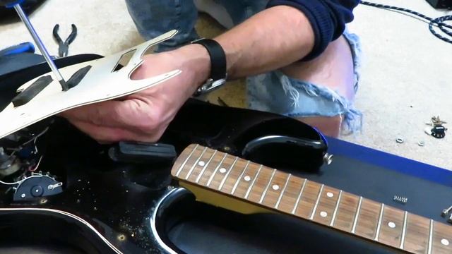How To Replace And Paint A Guitar Pickguard (Stratocaster)