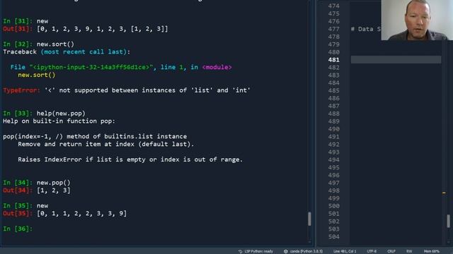 Python Basics Tutorial Data Structures Lists смотреть онлайн