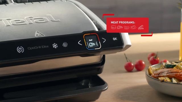 Preconception #3: Grilling is only for red meat | Tefal OptiGrill Elite GC750 Smart Grill смотреть онлайн