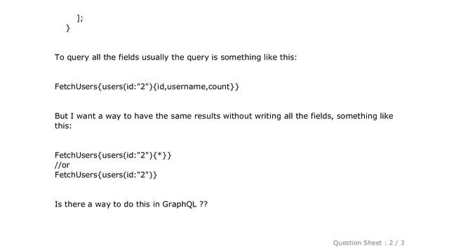 PHP : How to query all the GraphQL type fields without writing a long query? смотреть онлайн