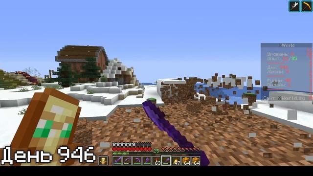 1000 ДНЕЙ ВЫЖИВАЮ В МАЙНКРАФТ ХАРДКОРЕ [Часть 10] смотреть онлайн