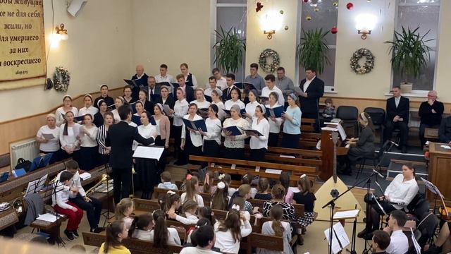 Спит спокойно Вифлеем | Хор смотреть онлайн