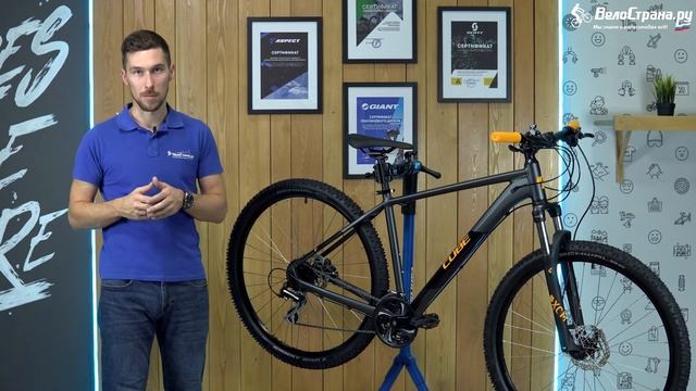 ОБЗОР ВЕЛОСИПЕДА CUBE AIM RACE 2021 смотреть онлайн