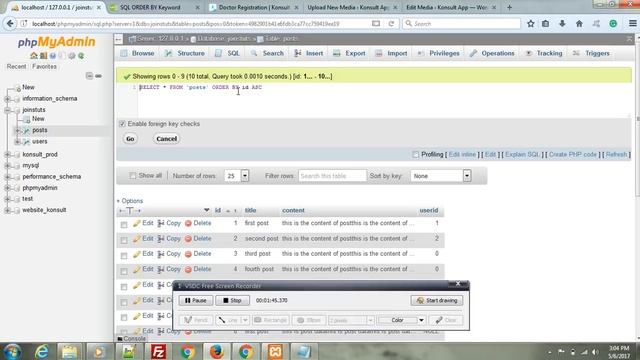 Understanding SQL ( MySQL) Order By Keyword | PhpMyadmin | 13facts смотреть онлайн