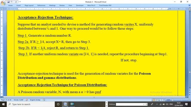 Module3 Random Variate Generation смотреть онлайн