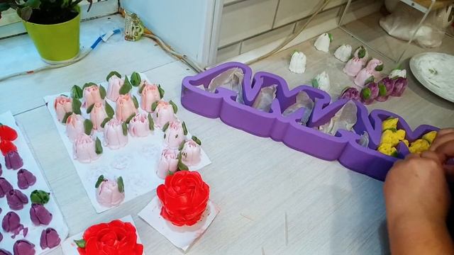 Заполняем пенобокс зеФирными цветочками ? Продолжение видео подготовки ко дню мамы ❤️ смотреть онлайн