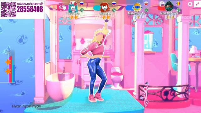 Just Dance: Chiwawa BARBIE - Wanko Ni Mero Mero смотреть онлайн