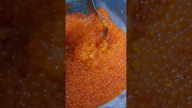 ИКРА КЕТЫ СЛАБОСОЛ В НОВОСИБИРСКЕ 🤤🔥🔥🔥 #2023 #fish #новосибирск #рыбалка #fishing #россия смотреть онлайн