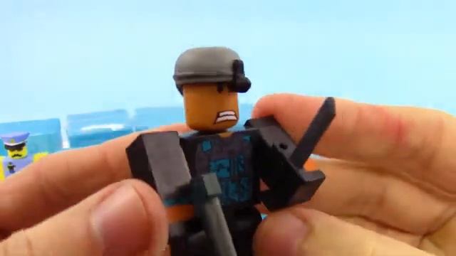 ROBLOX SERIES 3 Blue Mystery Boxes BLIND BOX OPENING Toy Review | Trusty Toy Channel смотреть онлайн