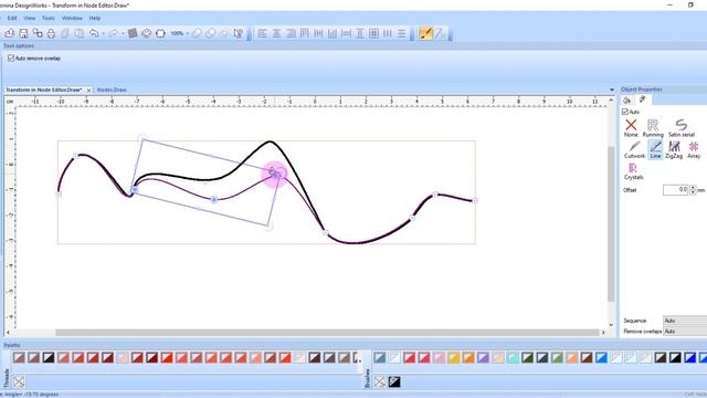 14.05 Transform in Node Editor in DesignWorks смотреть онлайн
