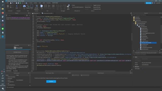 Roblox Studio | (for JToH) How to PROPERLY make Xbox Shiftlock! смотреть онлайн