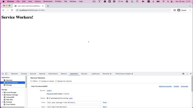 5.1 Как начать работать с Service Workers смотреть онлайн